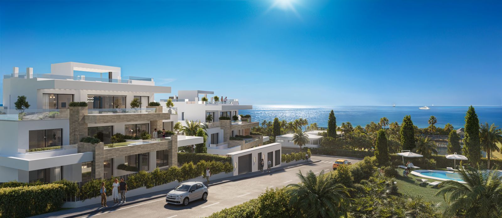 2 Bed Middle Floor Apartment in Estepona in Estepona — Appartement